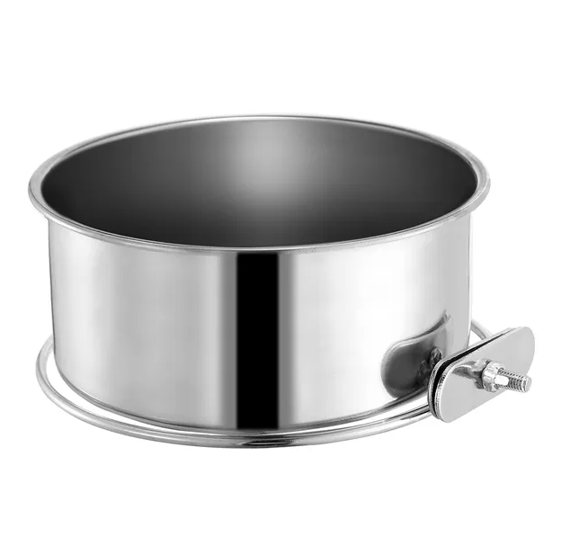 Stainless Steel Dog Bowl – Hanging Food & Water Bowl for Dogs — Dog Bowls & Feeders | GetPawsy