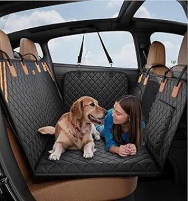Waterproof Dog Car Seat Cover – Non-Slip Hammock for Back Seat — Dog Travel | GetPawsy