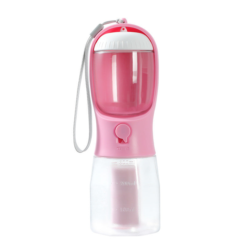 Portable Dog Water Dispenser – 3-in-1 for Drinking, Food & Waste Bags — Dog Toys | GetPawsy