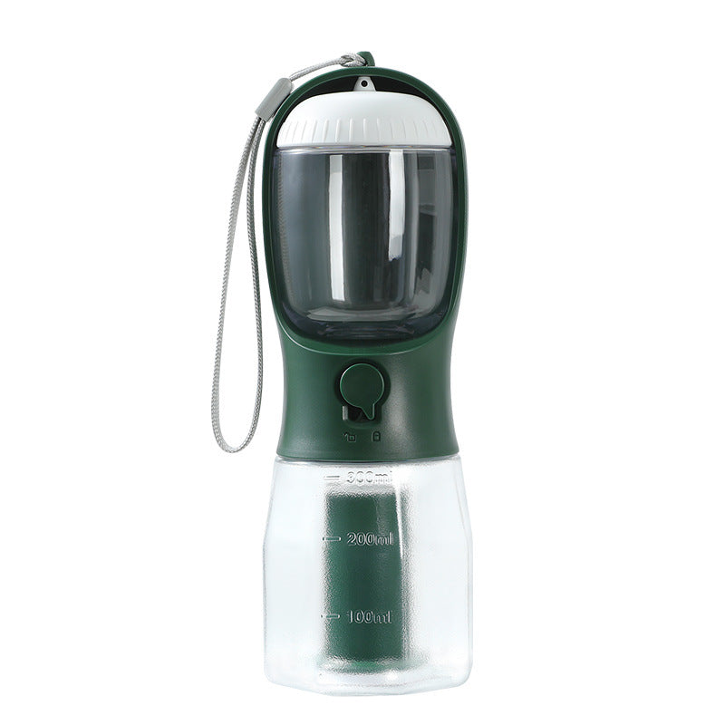 Portable Dog Water Dispenser – 3-in-1 for Drinking, Food & Waste Bags — Dog Toys | GetPawsy