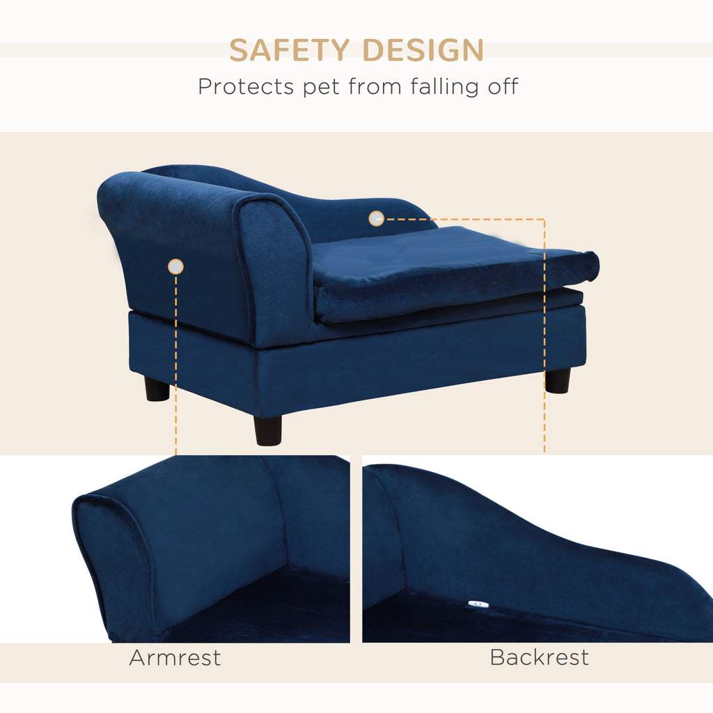  Pet Sofa Bed Couch with Storage, Pet Sofa for Cats and Small Dogs — Dog Toys | GetPawsy
