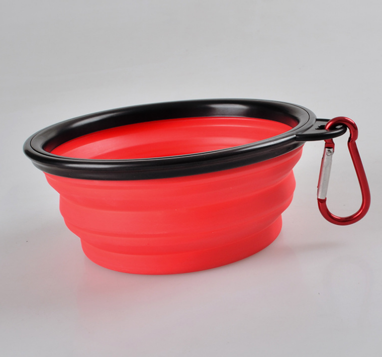 Foldable Silicone Pet Bowl – Portable Food & Water Bowl for Dogs — Dog Toys | GetPawsy