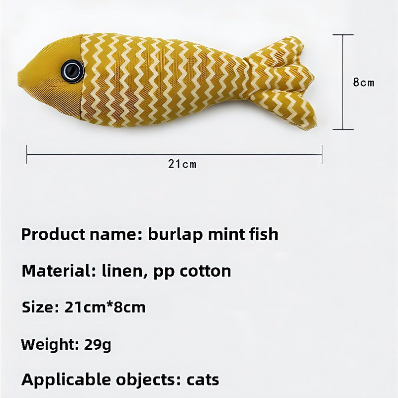 Interactive Catnip Fish Toy – Enrichment Toy for Cats — Cat Toys | GetPawsy