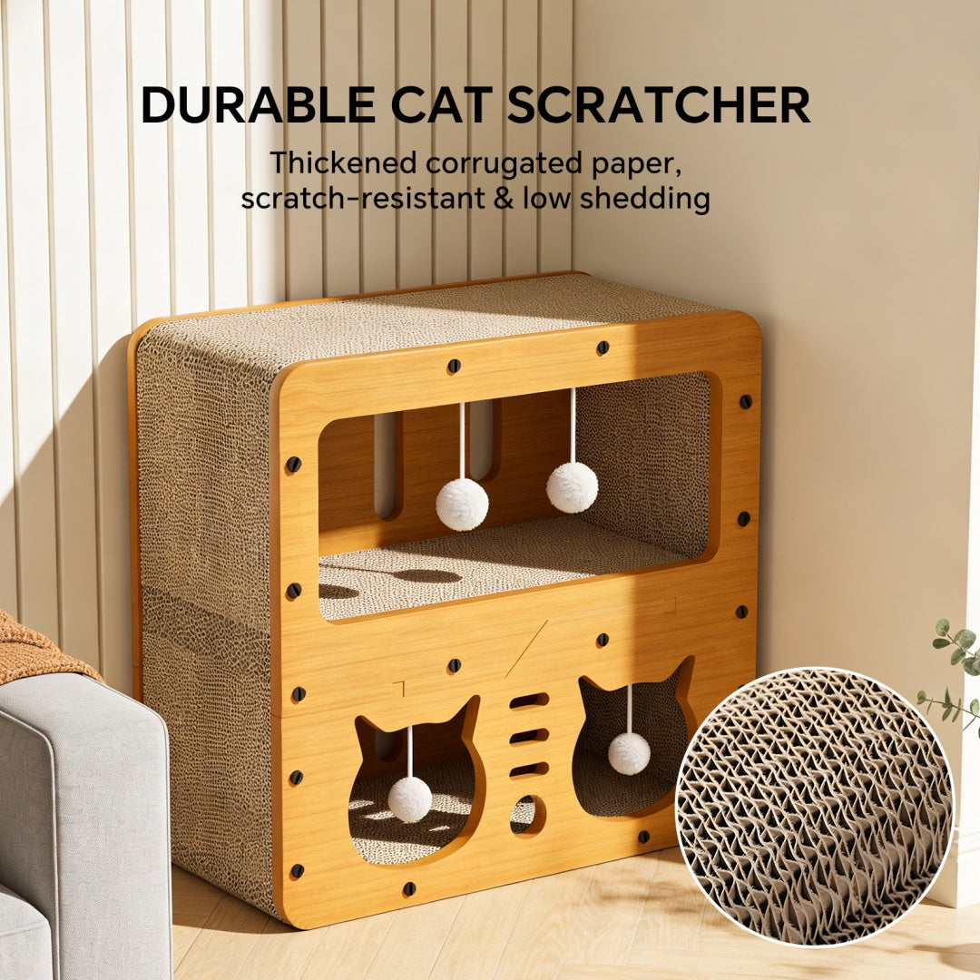 C Double-layer Cat Head 45 — Pet Furniture Tools | GetPawsy