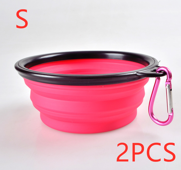 Foldable Silicone Pet Bowl – Portable Food & Water Bowl for Dogs — Dog Toys | GetPawsy