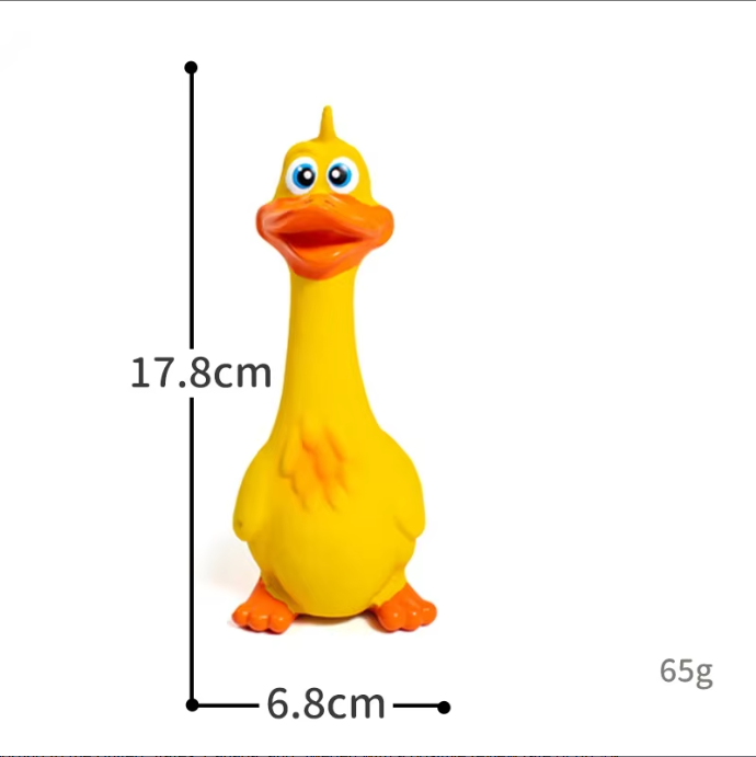 Durable Dog Chew Toy – Latex Duck Shape Squeaky Toy for Dogs — Dog Toys | GetPawsy