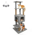 Cat Tree – Multi-Level Tower with Plush Perches & Jute Scratch Posts — Cat Trees & Condos | GetPawsy