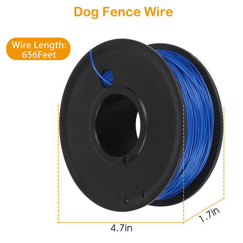 1Set Electric Dog Fence System Pet Tone Shock Boundary Containment Water Resistant Collar Receiver For Small Medium Large Dog