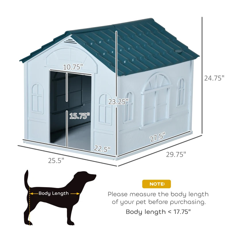 Water-Resistant Dog House – Indoor Outdoor Shelter for Small & Medium Dogs — Dog Houses | GetPawsy