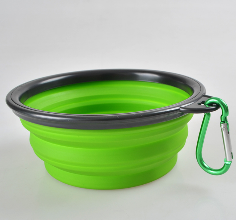 Foldable Silicone Pet Bowl – Portable Food & Water Bowl for Dogs — Dog Toys | GetPawsy