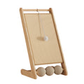 L Rattan Cat Scratching Post With Ball Attachment — Pet Furniture Tools | GetPawsy