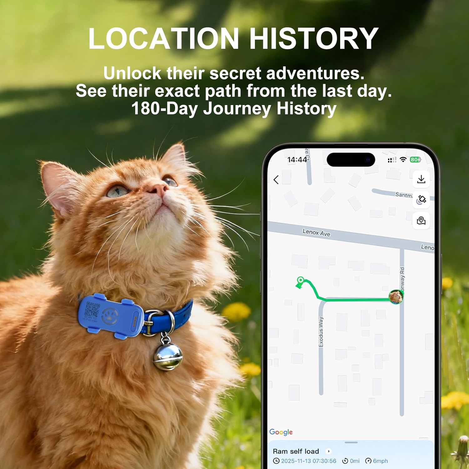 GPS Dog Tracker – Real-Time Anti-Lost Pet Locator with Geofence & Alarm — Dog Collars & Leashes | GetPawsy