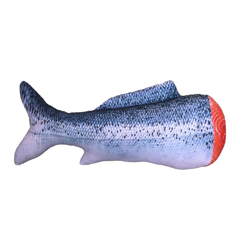 Without Cat Nip Version - Electric Jumping Fish Simulation Electric Fish Toy — Pet Supplies > Pet Toys > Pet Training and Edu