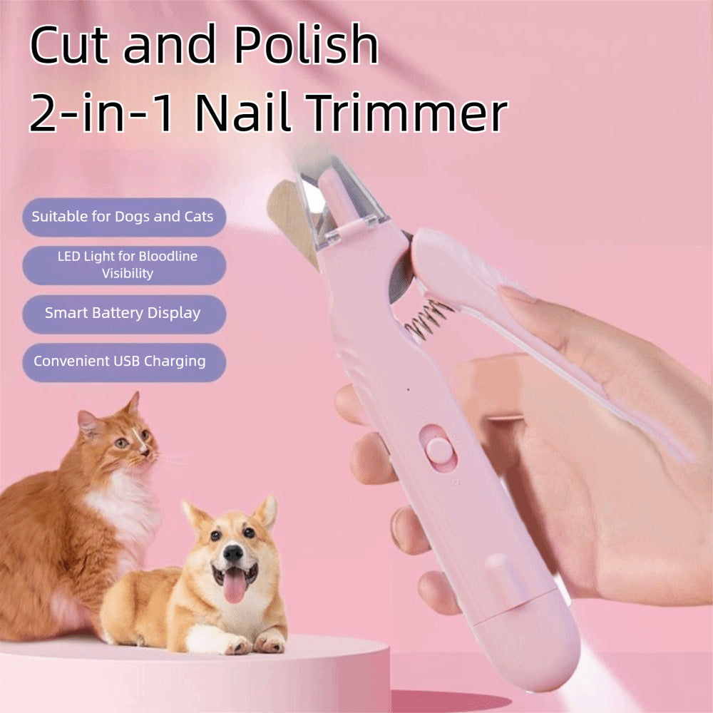 Cat Nail Clippers – LED Light Bloodline Scissors — Cat Grooming | GetPawsy