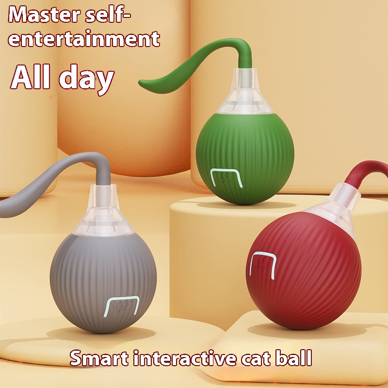 Interactive Cat Toy Ball Super Drive Cat Rolling Ball — Cat Toys | GetPawsy