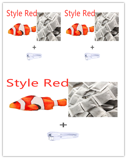 Without Cat Nip Version - Electric Jumping Fish Simulation Electric Fish Toy — Pet Supplies > Pet Toys > Pet Training and Edu