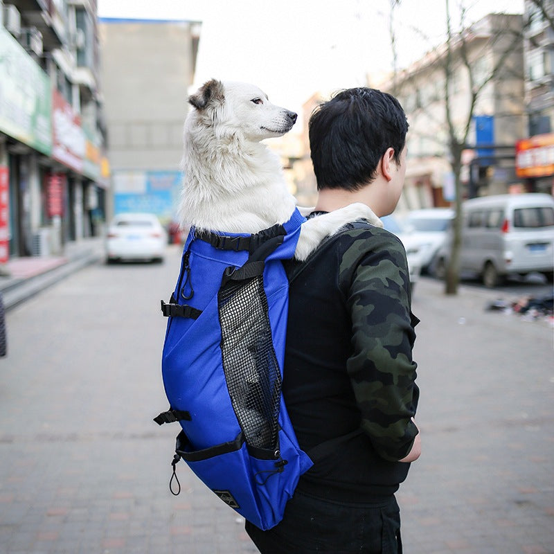 Dog Carrier Backpack – Portable Double Shoulder Travel Bag for Dogs — Dog Travel | GetPawsy