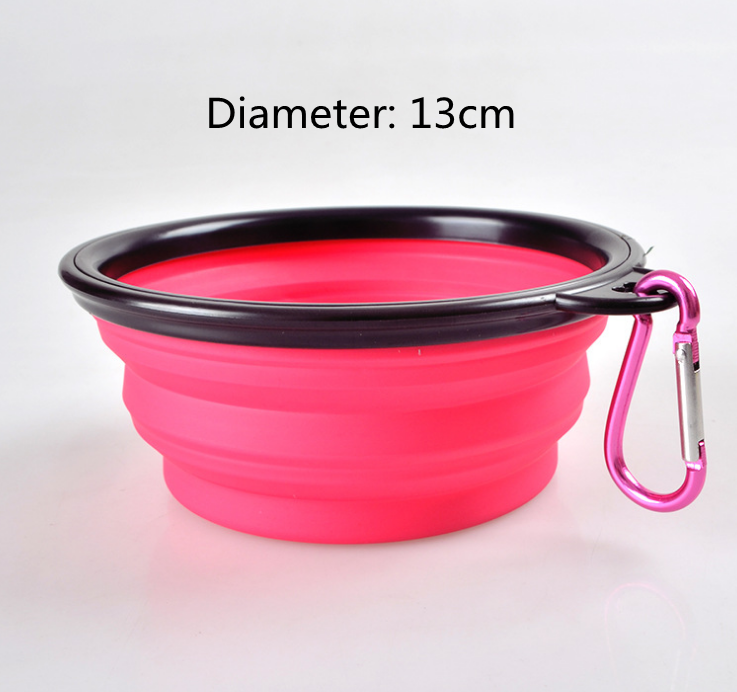 Foldable Silicone Pet Bowl – Portable Food & Water Bowl for Dogs — Dog Toys | GetPawsy