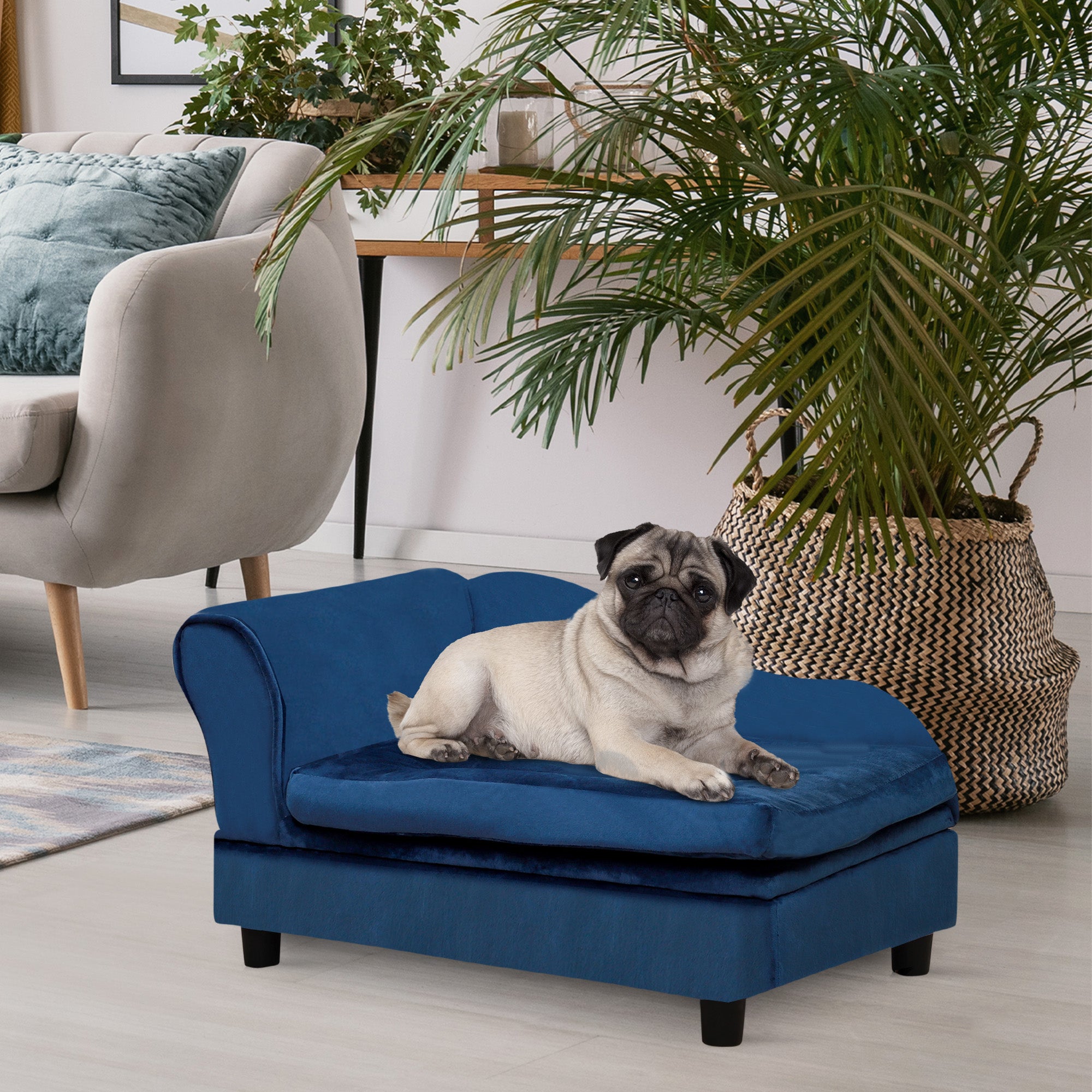  Pet Sofa Bed Couch with Storage, Pet Sofa for Cats and Small Dogs — Dog Toys | GetPawsy