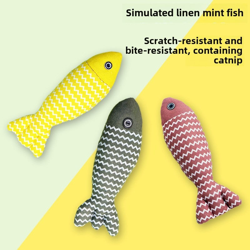 Interactive Catnip Fish Toy – Enrichment Toy for Cats — Cat Toys | GetPawsy