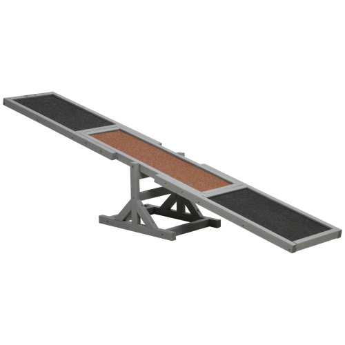 Wooden Dog Agile Seesaw For Training And Exercise, Platform Equipment Running Game Toys — Dog Beds | GetPawsy