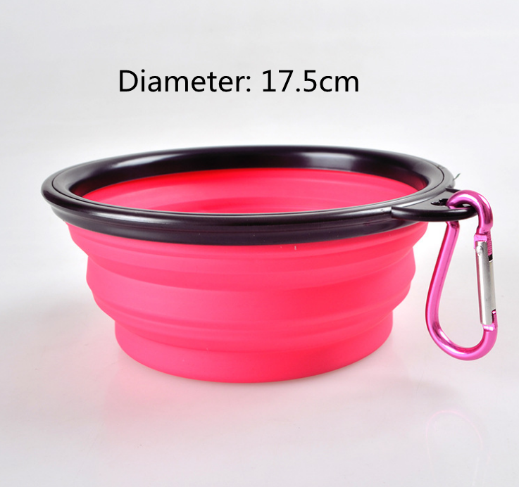 Foldable Silicone Pet Bowl – Portable Food & Water Bowl for Dogs — Dog Toys | GetPawsy