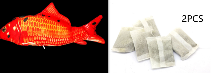 Without Cat Nip Version - Electric Jumping Fish Simulation Electric Fish Toy — Pet Supplies > Pet Toys > Pet Training and Edu
