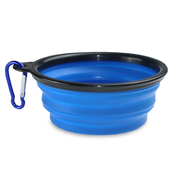 Foldable Silicone Pet Bowl – Portable Food & Water Bowl for Dogs — Dog Toys | GetPawsy