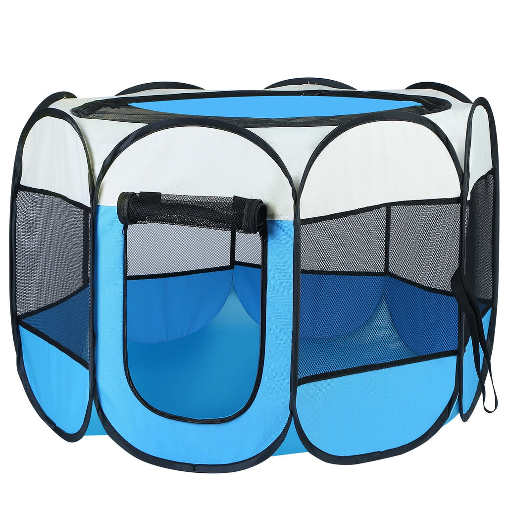 Foldable Pet Tent – Portable Exercise Kennel Pen for Dogs & Cats — Dog Houses | GetPawsy
