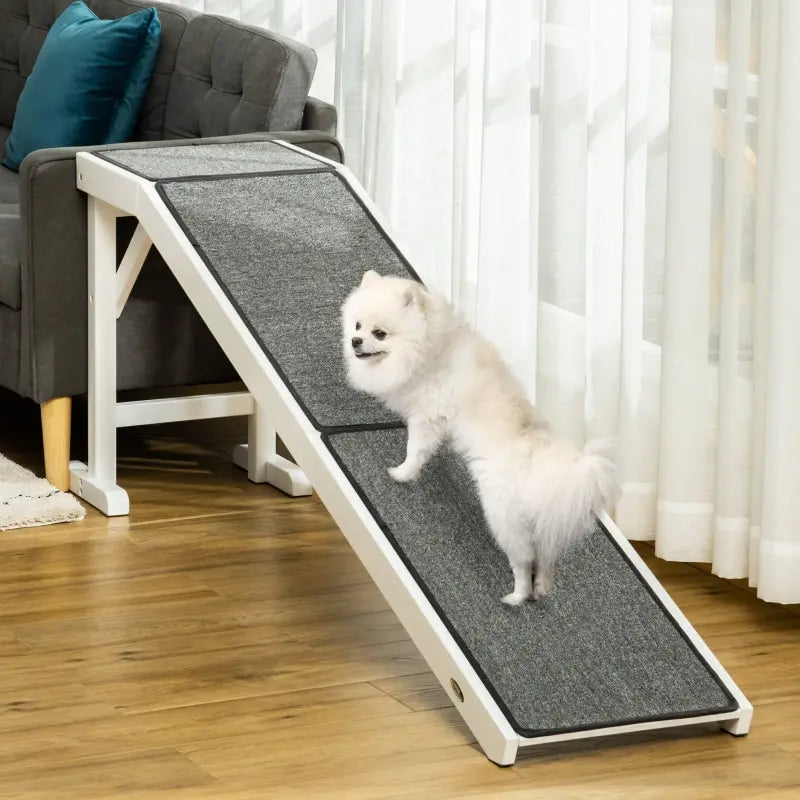 Foldable Dog Ramp – Non-Slip Carpet Platform for Dogs & Pets — Dog Beds | GetPawsy
