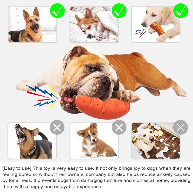 Durable Dog Chew Toy – Indestructible Rubber Toy for Aggressive Chewers — Dog Toys | GetPawsy