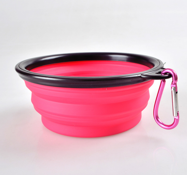 Foldable Silicone Pet Bowl – Portable Food & Water Bowl for Dogs — Dog Toys | GetPawsy