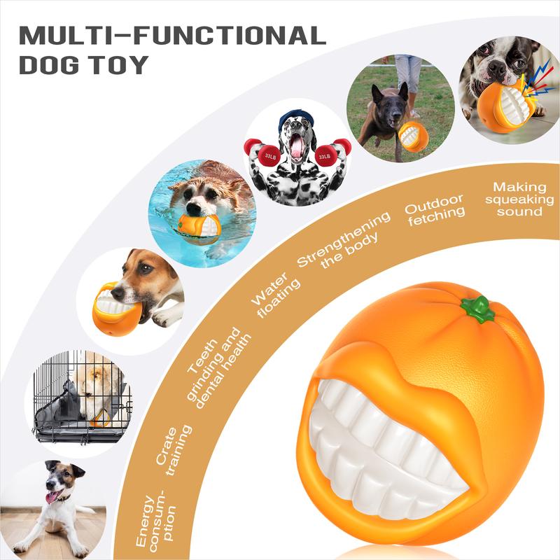 Durable Dog Chew Toy – Interactive Squeaky Ball for Aggressive Chewers — Dog Toys | GetPawsy