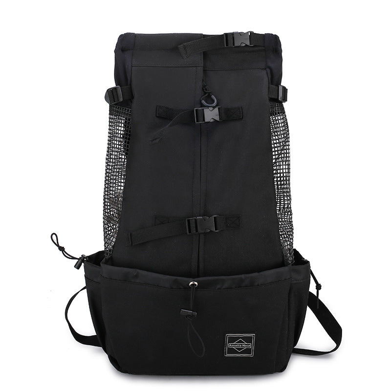 Dog Carrier Backpack – Portable Double Shoulder Travel Bag for Dogs — Dog Travel | GetPawsy