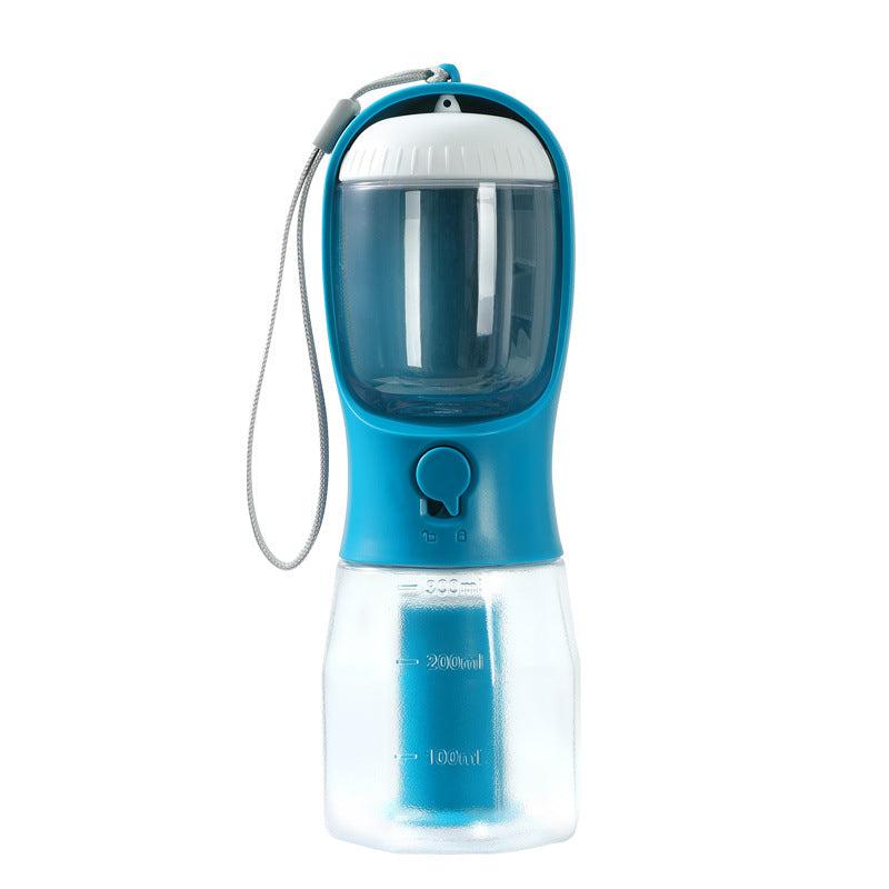 Portable Dog Water Dispenser – 3-in-1 for Drinking, Food & Waste Bags — Dog Toys | GetPawsy