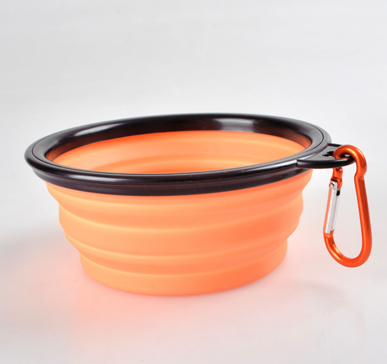 Foldable Silicone Pet Bowl – Portable Food & Water Bowl for Dogs — Dog Toys | GetPawsy