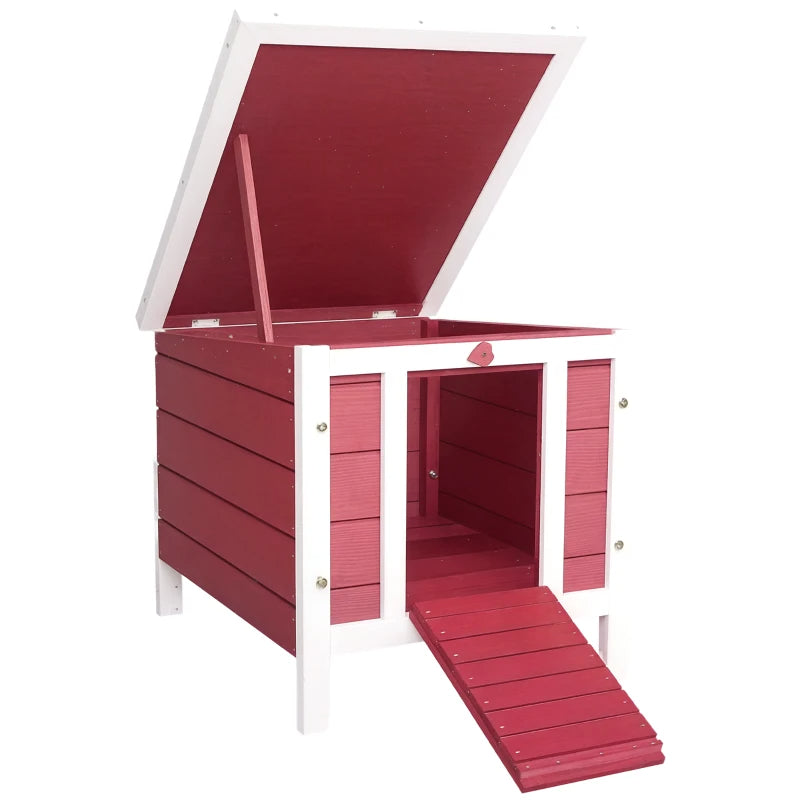Outdoor Rabbit Hutch – Bunny Enclosure with Openable, Waterproof Roof — Rabbit Cages | GetPawsy