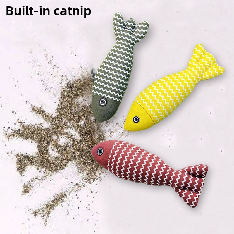 Interactive Catnip Fish Toy – Enrichment Toy for Cats — Cat Toys | GetPawsy