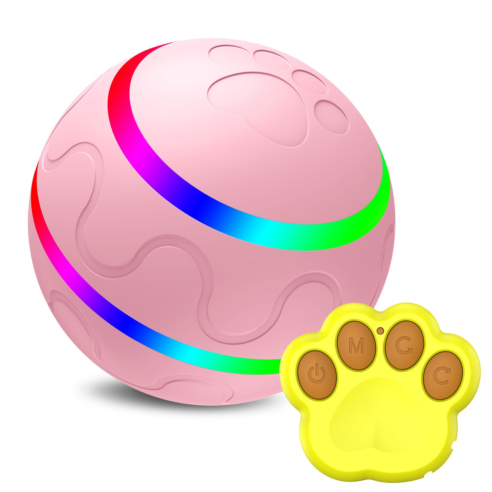 Pet New Cat Wicked Ball Toy Intelligent Ball USB Cat Toys Self Rotating Ball Automatic Rotation Ball — Cat Toys | GetPawsy