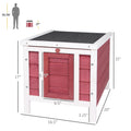 Outdoor Rabbit Hutch – Bunny Enclosure with Openable, Waterproof Roof — Rabbit Cages | GetPawsy