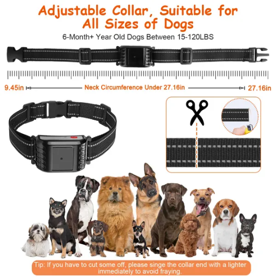 Dog Training Collar System – 990FT Wireless Fence with Beep, Vibration & Shock — Dog Houses | GetPawsy