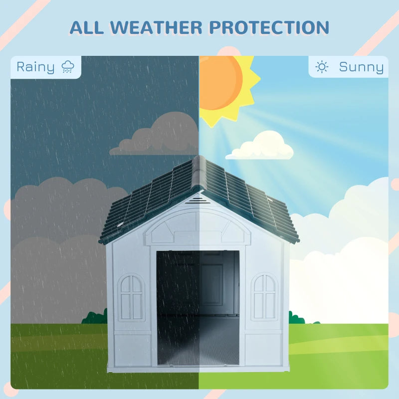Water-Resistant Dog House – Indoor Outdoor Shelter for Small & Medium Dogs — Dog Houses | GetPawsy