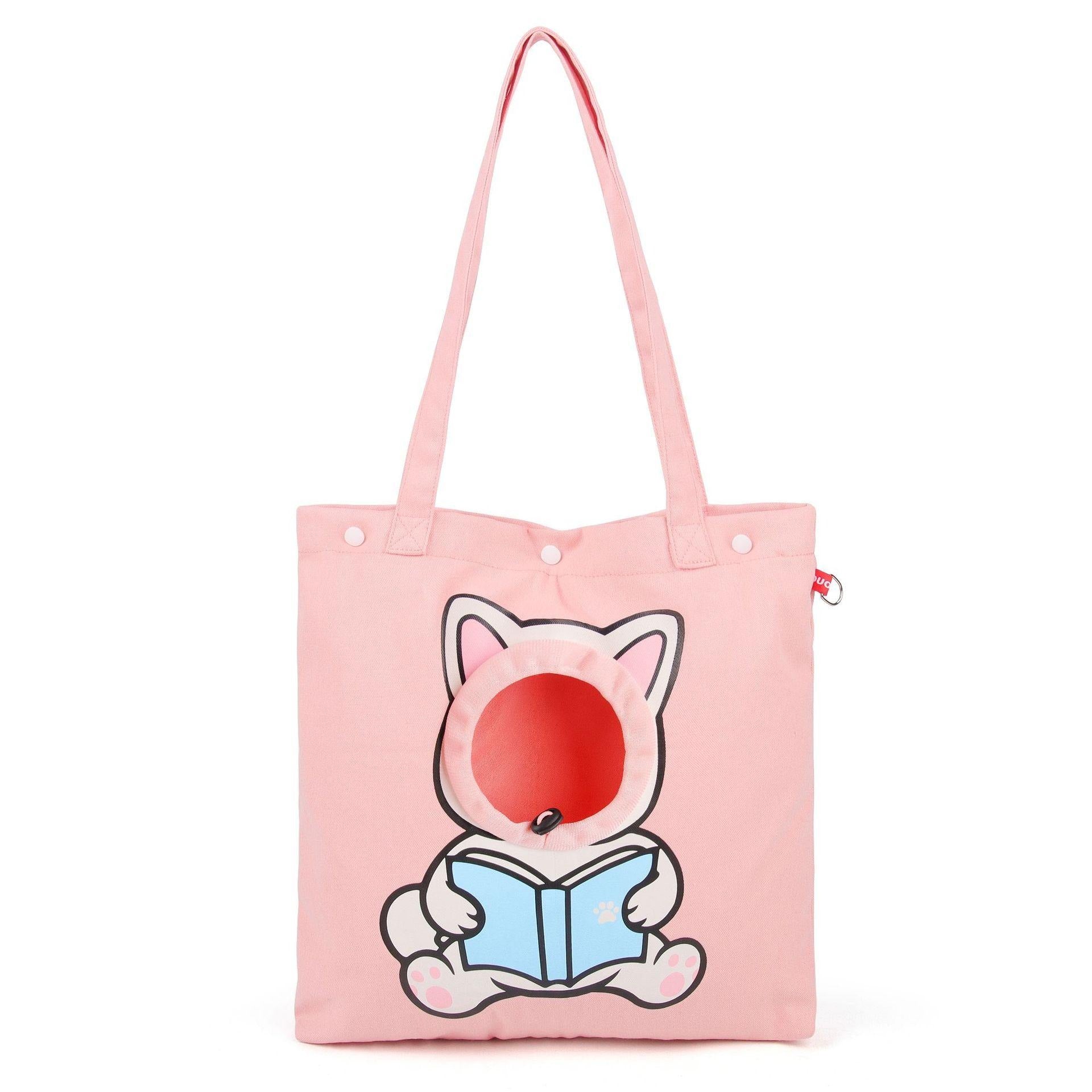 Pet Carrier Tote Bag – Animal Shaped Shoulder Bag for Dogs & Cats — Dog Travel | GetPawsy