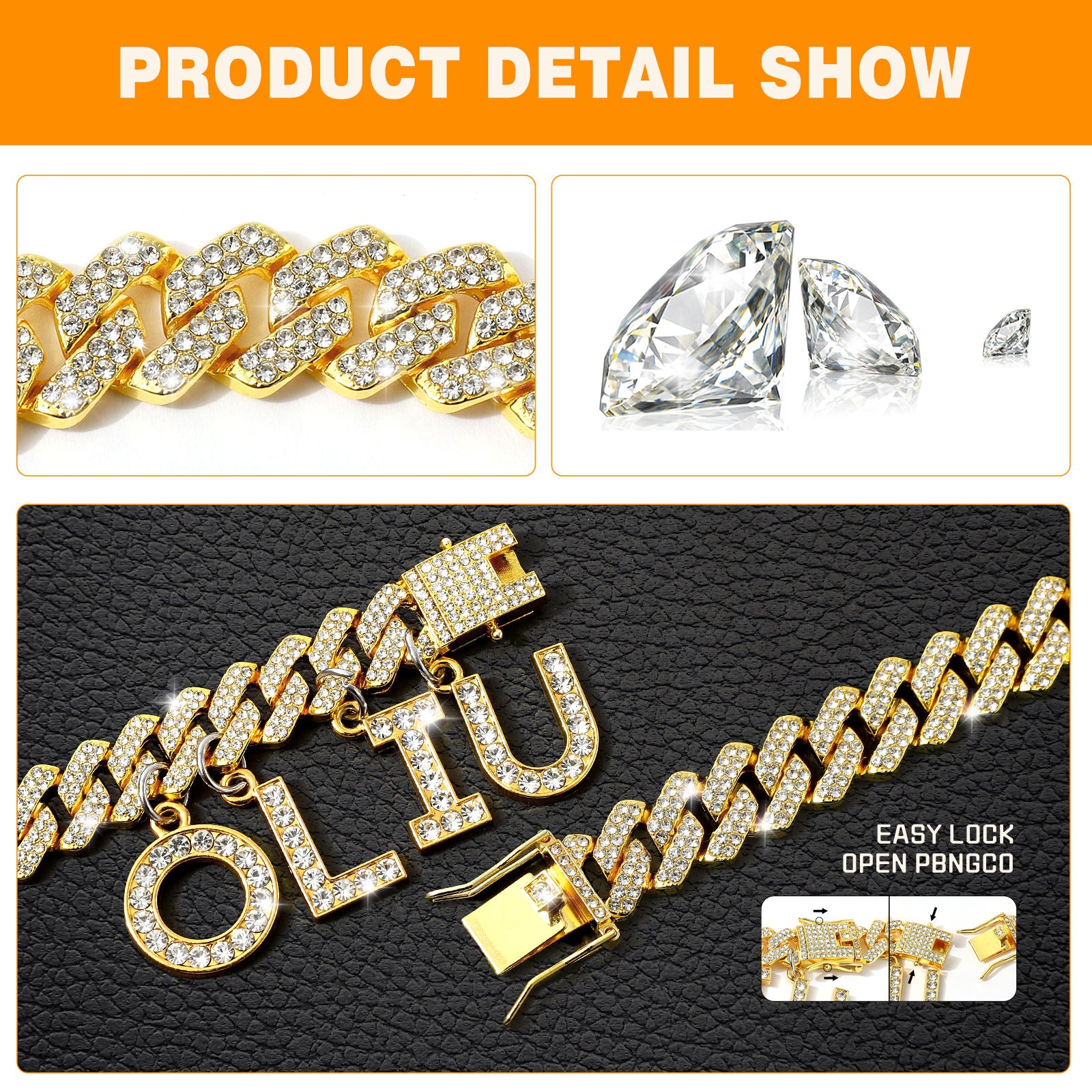 Luxury Dog Collar – Durable Alloy Hardware for Dogs — Dog Collars & Leashes | GetPawsy