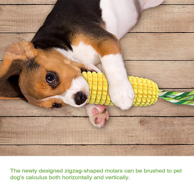 Durable Dog Chew Toy – Squeaky Corn Stick Rope Toy for Dogs — Dog Toys | GetPawsy