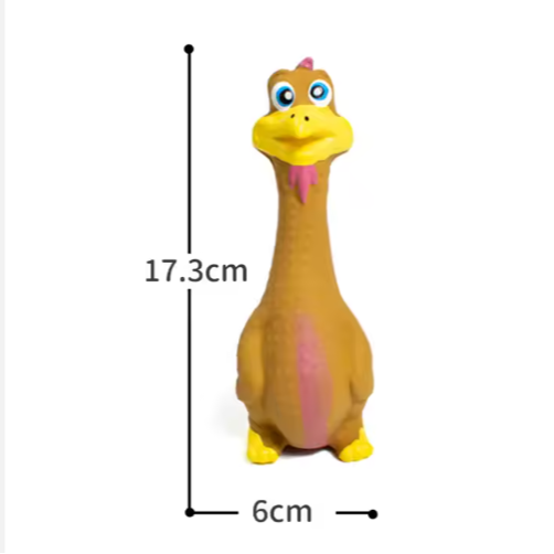 Durable Dog Chew Toy – Latex Duck Shape Squeaky Toy for Dogs — Dog Toys | GetPawsy