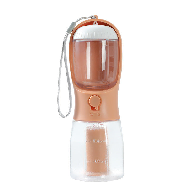 Portable Dog Water Dispenser – 3-in-1 for Drinking, Food & Waste Bags — Dog Toys | GetPawsy