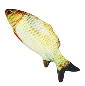 Without Cat Nip Version - Electric Jumping Fish Simulation Electric Fish Toy — Pet Supplies > Pet Toys > Pet Training and Edu