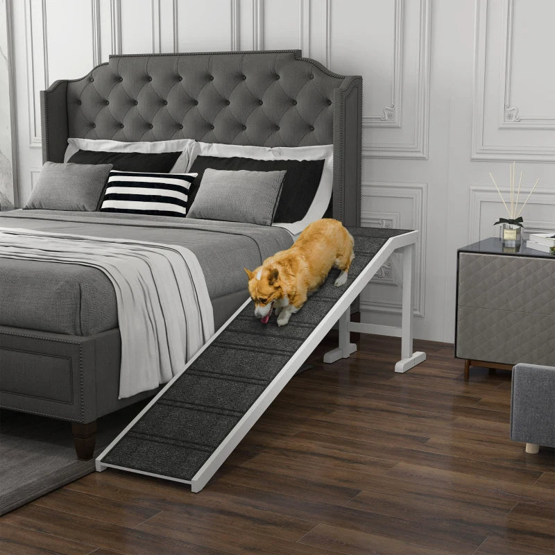 Foldable Dog Ramp – Non-Slip Carpet Platform for Dogs & Pets — Dog Beds | GetPawsy