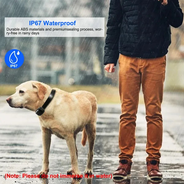 Waterproof Dog Bark Collar Receiver – IP67 Adjustable Strap for Dogs — Dog Training | GetPawsy